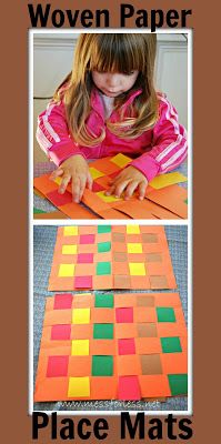 Placemat Weaving: A Fall Paper Weaving Activity