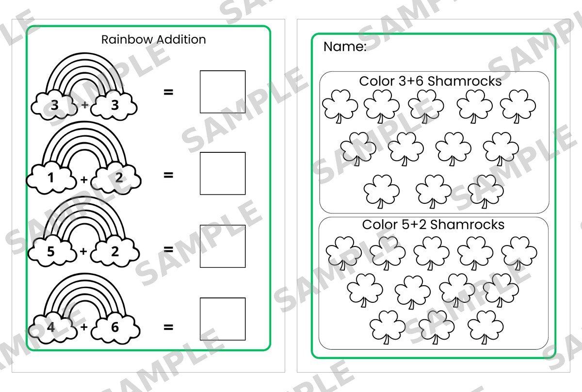 St. Patrick's Day Worksheets photo 2