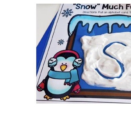 Snowman Letter Tracing: A Sensory Writing Activity